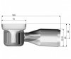 Купити ACO 408744 Трап ShowerDrain C-line Без Фланця Низький Сифон 785мм з Нержавіючої Сталі + Низький Сифон Н = 65 мм, Пропускна здатність - 48 л / м в Києві vannaja.kiev.ua