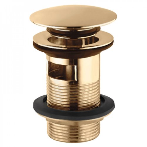 Купить Слив для раковины античная бронза Jaguar Click-Clack ALD-ABR-729, с переливом, ALDABR729 в Киеве vannaja.kiev.ua