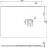 Піддон ROCA 120*90 бланко AP7014B038401100 Ignis Білого кольору з сифоном Купити Піддон ROCA 120*90 бланко AP7014B038401100 Ignis Білого кольору з сифоном в Києві vannaja.kiev.ua