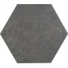 Купить APE OHIO GRAPHITE Керамогранит 230x260x7 Напольная и Настенная плитка Имитация под штукатурку Цвет графит 343641 в Киеве vannaja.kiev.ua