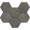 Купить APE OHIO GRAPHITE Керамогранит 230x260x7 Напольная и Настенная плитка Имитация под штукатурку Цвет графит 343641 в Киеве vannaja.kiev.ua