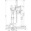 AXOR 10406000 Starck X 10406 Каскадный Смеситель для Ванны Напольный (хром) Hansgrohe Купить AXOR 10406000 Starck X 10406 Каскадный Смеситель для Ванны Напольный (хром) Hansgrohe в Киеве vannaja.kiev.ua
