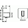 Купити Axor 11626000 Urquiola Porter Unit 11626 Тримач і Шланговое Підключення для Душа Німеччина в Києві vannaja.kiev.ua
