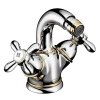 Купить Axor 17230090 Carlton 17230 Смеситель для Биде с Двумя Рукоятками Хром-Золото в Киеве vannaja.kiev.ua