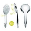 Купить BOSSINI B00169000030005 MIXA FITAIR B00169 Ручной душик тремя типами струи диаметр 110 мм в Киеве vannaja.kiev.ua