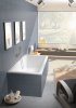 Купить надежная акриловая ванна Riho B105001005 Rethink Cubic BR07 белого цвета 170×75 см BR0700500000000 в Киеве vannaja.kiev.ua