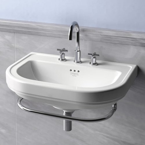 Купить Керамическая раковина 70 см Catalano Canova Royal 170CV00 настення с 1 отвертсвиея для крана в Киеве vannaja.kiev.ua