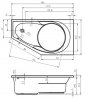 Асимметричная ванна 160 x 90 x 44 см Riho Yukon BA3500500000000 угловая BA35005 Левая Купить Асимметричная ванна 160 x 90 x 44 см Riho Yukon BA3500500000000 угловая BA35005 Левая в Киеве vannaja.kiev.ua