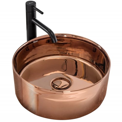 Умивальник (раковина) REA IDA ROSE GOLD REA-U7401 накладний золото рожеве REAU7401 Купити Умивальник (раковина) REA IDA ROSE GOLD REA-U7401 накладний золото рожеве REAU7401 в Києві vannaja.kiev.ua