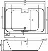 Ванна широкая 180х115 мм RIHO SOBEK BB2800500000000 Купить Ванна широкая 180х115 мм RIHO SOBEK BB2800500000000 в Киеве vannaja.kiev.ua