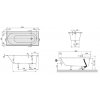 Villeroy&Boch BQ180OBE2V-01 Oberon UBQ180OBE2V-01 180х80 см Прямоугольная Ванна с ножками Quaryl (кварил) Купить Villeroy&Boch BQ180OBE2V-01 Oberon UBQ180OBE2V-01 180х80 см Прямоугольная Ванна с ножками Quaryl (кварил) в Киеве vannaja.kiev.ua