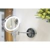 Купить BRAVAT 417110 Купить косметическое зеркало с увеличением и подсветкой 417510 Увеличение: x1 и х5 в Киеве vannaja.kiev.ua