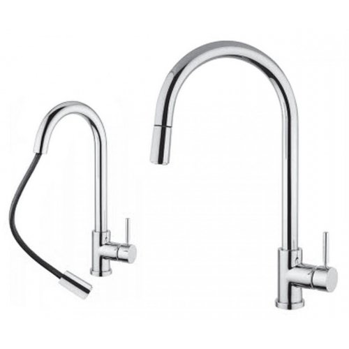 Смеситель для кухни Bugnatese Kobuk KOBCR2270 стандартная ручка, хром Купить Смеситель для кухни Bugnatese Kobuk KOBCR2270 стандартная ручка, хром в Киеве vannaja.kiev.ua