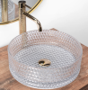 Умивальник (раковина) REA CRISTAL TRANSPARENT накладний Купити Умивальник (раковина) REA CRISTAL TRANSPARENT накладний в Києві vannaja.kiev.ua