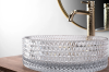 Умивальник (раковина) REA CRISTAL TRANSPARENT накладний Купити Умивальник (раковина) REA CRISTAL TRANSPARENT накладний в Києві vannaja.kiev.ua