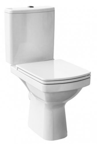 Купити CERSANIT EASY 400 Компакт 011 3/5 Горизонтальний Випуск + Сидіння Duroplast Soft-Close в Києві vannaja.kiev.ua