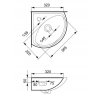 Cersanit SIGMA Раковина 32x32 см Раковина Угловая 135637 K11-0013 Купить Cersanit SIGMA Раковина 32x32 см Раковина Угловая 135637 K11-0013 в Киеве vannaja.kiev.ua