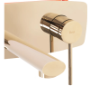 Смеситель для раковины (умывальника) REA OVAL GOLD + BOX скрытого монтажа Купить Смеситель для раковины (умывальника) REA OVAL GOLD + BOX скрытого монтажа в Киеве vannaja.kiev.ua