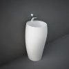 Купить Раковина для туалета CLOFS5001500A Rak Ceramics CLOUD монолитная белая матовая в Киеве vannaja.kiev.ua