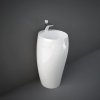 Купить RAK Ceramics CLOFS5001AWHA CLOUD Напольная раковина белый глянец монолитная в Киеве vannaja.kiev.ua