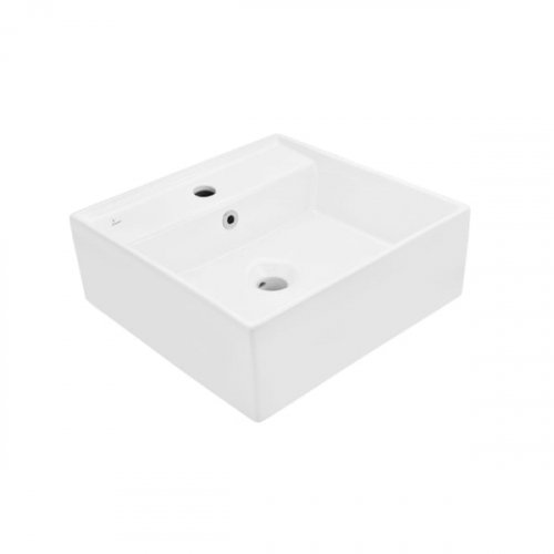 Умивальник Jaquar Continental 42x42 см CNS-WHT-905 квадратна накладна під кран змішувач Купити Умивальник Jaquar Continental 42x42 см CNS-WHT-905 квадратна накладна під кран змішувач в Києві vannaja.kiev.ua