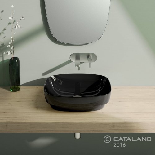 Керамічна раковина 50 см Catalano Green Lux, чорна (150AGRLXNE) Купити Керамічна раковина 50 см Catalano Green Lux, чорна (150AGRLXNE) в Києві vannaja.kiev.ua