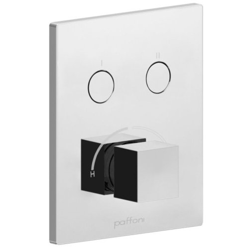 Змішувач для душу Paffoni Compact box прихованого монтажу (2 функції), хром (CPM518CR) Купити Змішувач для душу Paffoni Compact box прихованого монтажу (2 функції), хром (CPM518CR) в Києві vannaja.kiev.ua