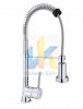 Купить кухонный кран со шлангом EmmEvi CR45010 смеситель Piper кухня на пружине хром купить в Киеве Украине  в Киеве vannaja.kiev.ua