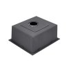 Купити Кухонна мийка Kroner KRP Schwarze - 5050HM PVD (3/1 мм) CV022793 в Києві vannaja.kiev.ua