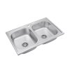 Кухонна мийка накладна Kroner KRP Satin - 5080Z (0.8 мм) CV022822 Купити Кухонна мийка накладна Kroner KRP Satin - 5080Z (0.8 мм) CV022822 в Києві vannaja.kiev.ua