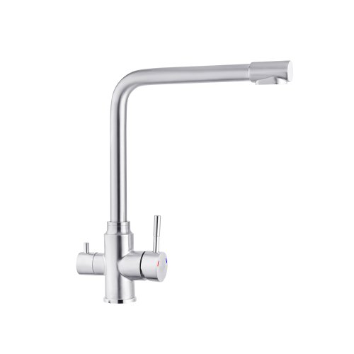 Смеситель для кухни с подключением к фильтру Kroner KRP Edelstahl Klassisch - ESG038 Купить Смеситель для кухни с подключением к фильтру Kroner KRP Edelstahl Klassisch - ESG038 в Киеве vannaja.kiev.ua