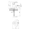 Купити Змішувач для біде з гнучким носиком Kroner KRP Enzo - C020 хром CV023612 в Києві vannaja.kiev.ua