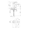 Купить Набор 3 в 1 душевая система Kroner Armada-W063 + смеситель Armada-W010 + смеситель Bidet-C082 в Киеве vannaja.kiev.ua