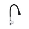 Купити Змішувач для кухні гнучкий чорний Kroner KRP Küche - C031BLK CV024338 в Києві vannaja.kiev.ua