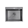 Кухонная мойка Kroner KRP Schwarze - 6050HM PVD (3/1 мм) Купить Кухонная мойка Kroner KRP Schwarze - 6050HM PVD (3/1 мм) в Киеве vannaja.kiev.ua