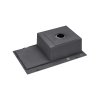 Кухонная мойка Kroner KRP Schwarze - 7849RHM PVD (3/1 мм) Купить Кухонная мойка Kroner KRP Schwarze - 7849RHM PVD (3/1 мм) в Киеве vannaja.kiev.ua