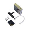 Купити Змішувач для раковини Kroner KRP Edelstahl Klassisch - SCH010 чорний матовий CV025653 в Києві vannaja.kiev.ua