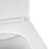 Купить Унитаз подвесной Kroner Armada WHI513636 RIMLESS безободковый с сиденьем Slim Duroplast / Soft-close / Quick relase в Киеве vannaja.kiev.ua