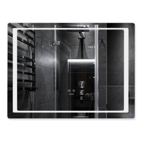 Купить Зеркало Kroner KRP Spiegel HR2-10070 с LED-подсветкой и антизапотеванием в Киеве vannaja.kiev.ua