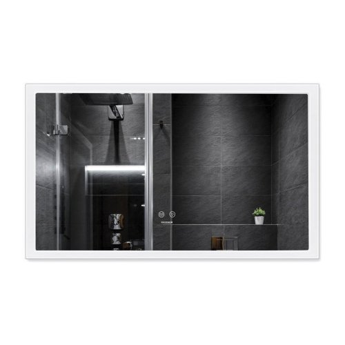 Купить Зеркало Kroner KRP Spiegel HR3-10060 с LED-подсветкой и антизапотеванием в Киеве vannaja.kiev.ua