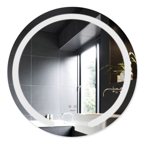 Купить Зеркало Kroner KRP Spiegel R1-6060 с LED-подсветкой и антизапотеванием в Киеве vannaja.kiev.ua