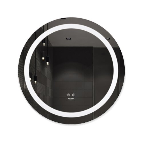 Купить Зеркало Kroner KRP Spiegel R2-6060 с LED-подсветкой и антизапотеванием в Киеве vannaja.kiev.ua
