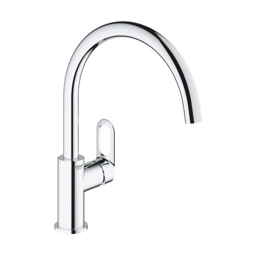 Купить Смеситель для кухни Grohe Start Flow 31555001 кран однорычажный для кухонной мойки, хром в Киеве vannaja.kiev.ua