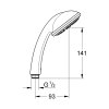 Купить Лейка для ручного душа Grohe Tempesta 100 28419002 в Киеве vannaja.kiev.ua