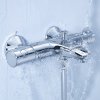 Купити Змішувач для ванни Grohe Grohtherm 800 34567000 з душовим гарнітуром 27853001 (34567001), термостат ванна з душем грое купити в Києві vannaja.kiev.ua