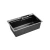 Купить Кухонная мойка Kroner KRP Schwarze - SET7546HM PVD (3/0.7 мм) в Киеве vannaja.kiev.ua