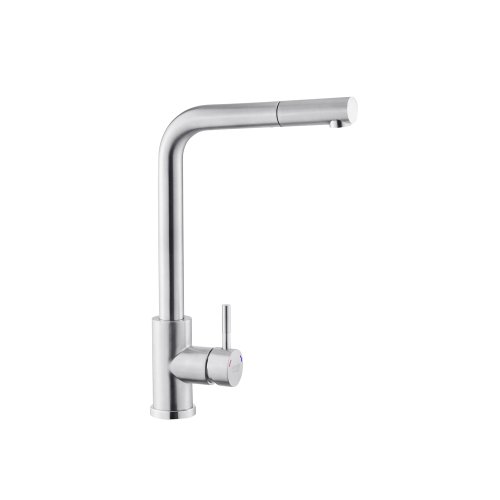 Купити Змішувач для кухні з висувним виливом Kroner KRP Edelstahl Klassisch - ESG03917 CV032284 в Києві vannaja.kiev.ua