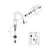 Купить Смеситель для кухни Grohe BauClassic 31234001 в Киеве vannaja.kiev.ua