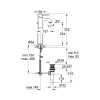 Купить Смеситель для раковины Grohe BauClassic XL-Size 32868000 с донным клапаном в Киеве vannaja.kiev.ua