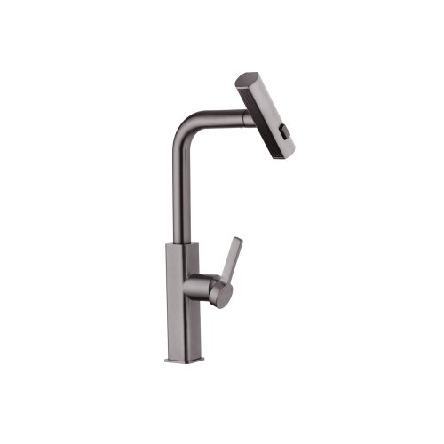 Купити Змішувач для кухні з висувним виливом Kroner KRP Edelstahl Klassisch - PVD03918 CV032499 в Києві vannaja.kiev.ua